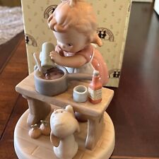 Enesco Memories Of Yesterday “A DASH OF SOMETHING FOR THE POT” 1990 Figurine 🔥 picture
