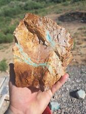 Royston Nevada Ribbon Turquoise Rough 7lbs Pics Shown Wet picture