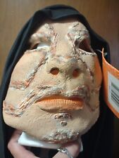 Vtg 2000 Don Post Hooded Scars Killer Monster Face Mask PMG Scary Psycho Killer picture