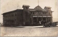 RPPC Patterson California - Street View w/ Large Auto at Hotel del Puerto - 1914 picture