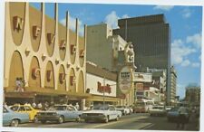 Reno NV Nevada Club Harrahs Virginia Street Vintage Postcard Nevada chrome picture