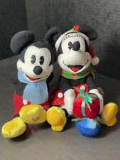 Gemmy Christmas Disney Plush Mickey Mouse Sings 