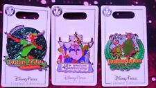 Disney Parks Robin Hood 45th Anniversary 3 Pin Complete Set LE 2000 picture