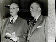 1950 Press Photo Senators Robert Taft and Irving Ives, Washington - hpw31402 picture