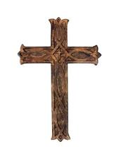  Handmade Wooden Wall Cross Church Home Room Décor  picture