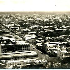 1950s Guayaquil Ecuador Birdseye Vista Parcial Hospital Real Photo RPPC Vtg A5 picture