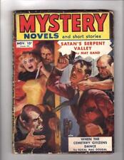Mystery Novels and Short Stories Nov 1940;William Soare; Mat Rand; Dugal MacD... picture