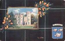 Postcard Oilette THE FORBES inset FORBES CASTLE SCOTTISH CLANS, SER V 1910 #9480 picture