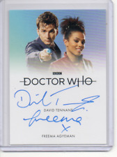 2024 Dr. Who Series 5-7 David Tennant Freema Agyeman dual signed autograph card picture