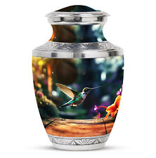 humming bird Large Burial Urns For Ashes 200 cubic inch picture