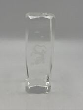 Crystal 3D Laser Etching Paper Weight Chinese Dragon 5 3/4
