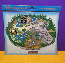 Vintage 2001 Walt Disney World Magic Kingdom Park Pin Map W/ 1 Pin RARE picture
