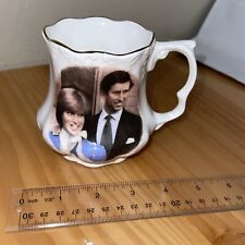 Vtg. Royal Wedding Mug of Marriage of HRH Prince of Wales and Lady Diana Spencer picture