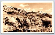 Postcard NV RPPC View Nevada Scene Desert Rustic Mountains Plants Real Photo E3 picture