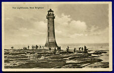The Lighthouse New Brighton UK Bromide real photo postcard RPPC picture