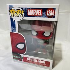 Funko Pop Marvel Spider-Man #1284 Ugly Christmas Sweater Brand New Sealed picture