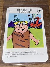 Vintage Hanna Barbera 🎥 German Quartett The Flintstones Card Game Playing Card picture