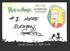 2019 Rick and Morty Season 2 SC-BS Sarah Chalke as Beth Smith Autograph Card picture