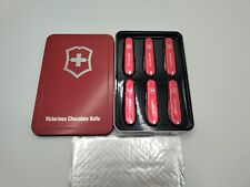 Victorinox Swiss Army Knife 6 Pack Chocolates In Collectable Tin picture
