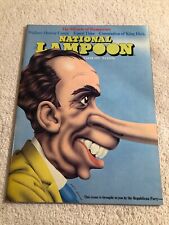 National Lampoon Magazine August  1972  Nixon picture