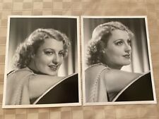 1939 JEANETTE MACDONALD ORIGINAL B & W 8X10 PHOTOS LOT OF (2) - Clarence S Bull picture