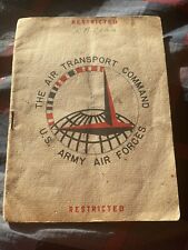 1943 The Air Transport Command Book U.S. Army Air Force - Restricted picture