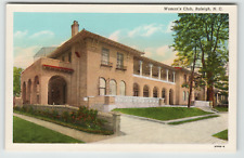 Postcard Vintage Woman's Club Raleigh, NC picture