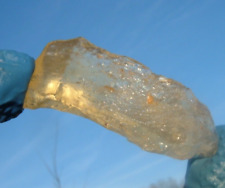 Libyan Desert Glass Meteorite Tektite impact specimen( 80 crt)yellow Super Gem A picture