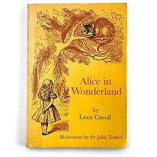 Alice in Wonderland by Lewis Carroll Vintage 1972 book Scholastic 0-590-08503-4  picture