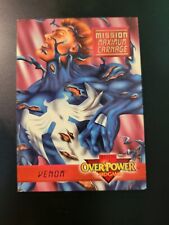 1995 Marvel Overpower Venom MISSION INFINITY GAUNTLET card Game #2 picture