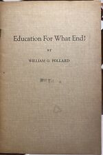 Education For What End? University Of The South Commencement Speech TN Pollard picture