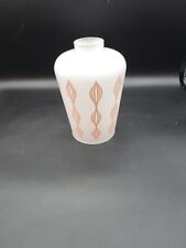 Vintage Mid Century Glass Lamp Ceiling Light Shade  picture