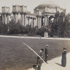 Palace Fine Arts San Francisco Stereoview 1915 Worlds Fair Panama Pacific B995 picture