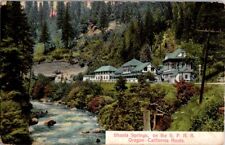 Postcard Southern Pacific Rail Road Shasta Springs CA California 1910      K-112 picture