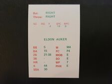 Eldon Auker 1963 1934 Big League Manager Baseball Card Detroit Tigers picture