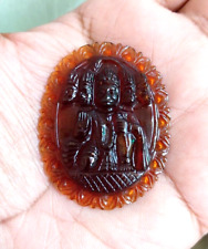 Lord Hanuman Small Idol made from Natural Hessonite Gomed Hand Curving 100 gram picture