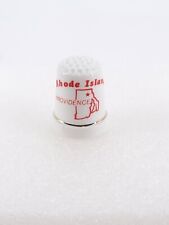 VTG Rhode Island State Providence Porcelain Thimble picture