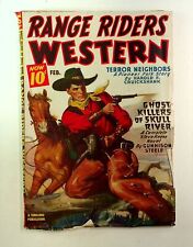 Range Riders Western Pulp Feb 1946 Vol. 14 #2 GD picture