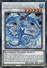 Brionac, The Magical Ice Dragon - Secret Rare 1st Edition BLTR-EN004  NM  YuGiOh picture
