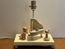 Vintage MCM Nursery Music Box Lamp “Go To Sleep” - Nursery Plastics Inc. - Works picture