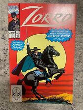 Zorro Fantastic First Issue 1990 Vintage Marvel Comic picture