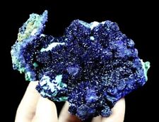 165g 95mm BOTH SIDES GOOD Sparkling blue Azurite on Green Malachite CMM600929 picture