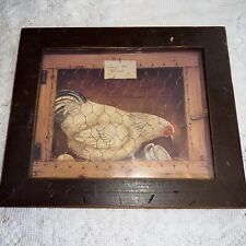 Country Kitchen First Prize Laying Hen For Sale Framed Print picture