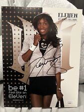 Venus Williams signed JSA 8.5x11 Promo Picture Tennis Serena bas psa picture