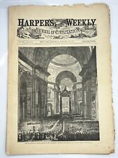 Harper's Weekly - New York - Jan 22, 1870 - Curling - Cartoons - Leaving England picture