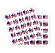 Made in USA American Flag Decal Sticker | 1