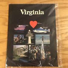 Vintage 1970's Virginia Whatever You Love Regional Color Souvenir Travel Guide  picture