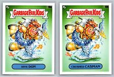 20,000 Leagues Under The Sea Jules Verne Garbage Pail Kids GPK Spoof 2 Card Set picture