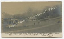 KRAMER, Ind. ~ Chapel & Sulpho-Saline Spring, Mudlavia ~ c. 1906 RPPC postcard picture