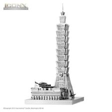 Fascinations Metal Earth Taipei 101 ICONX Laser Cut 3D Model picture